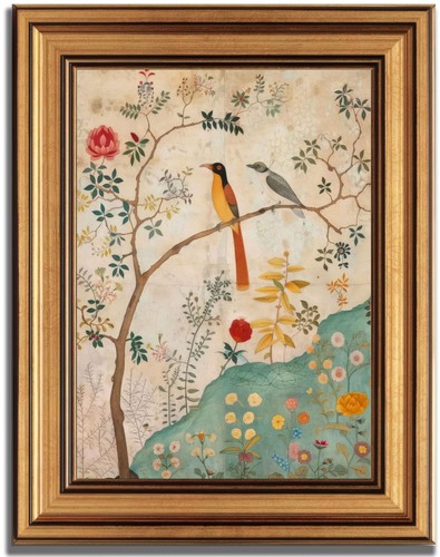 Gold framed vintage - gold,